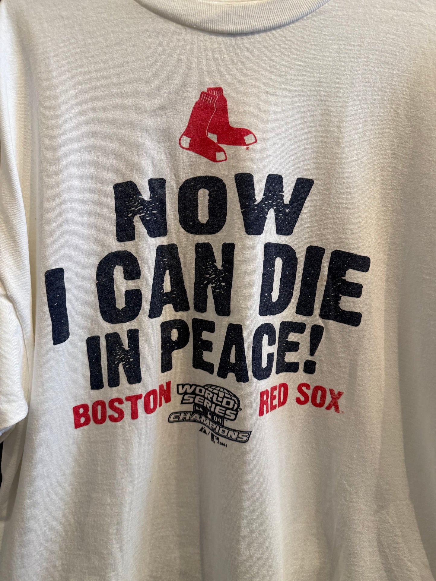 2004 Red Sox World Series T-Shirt Size 2XL