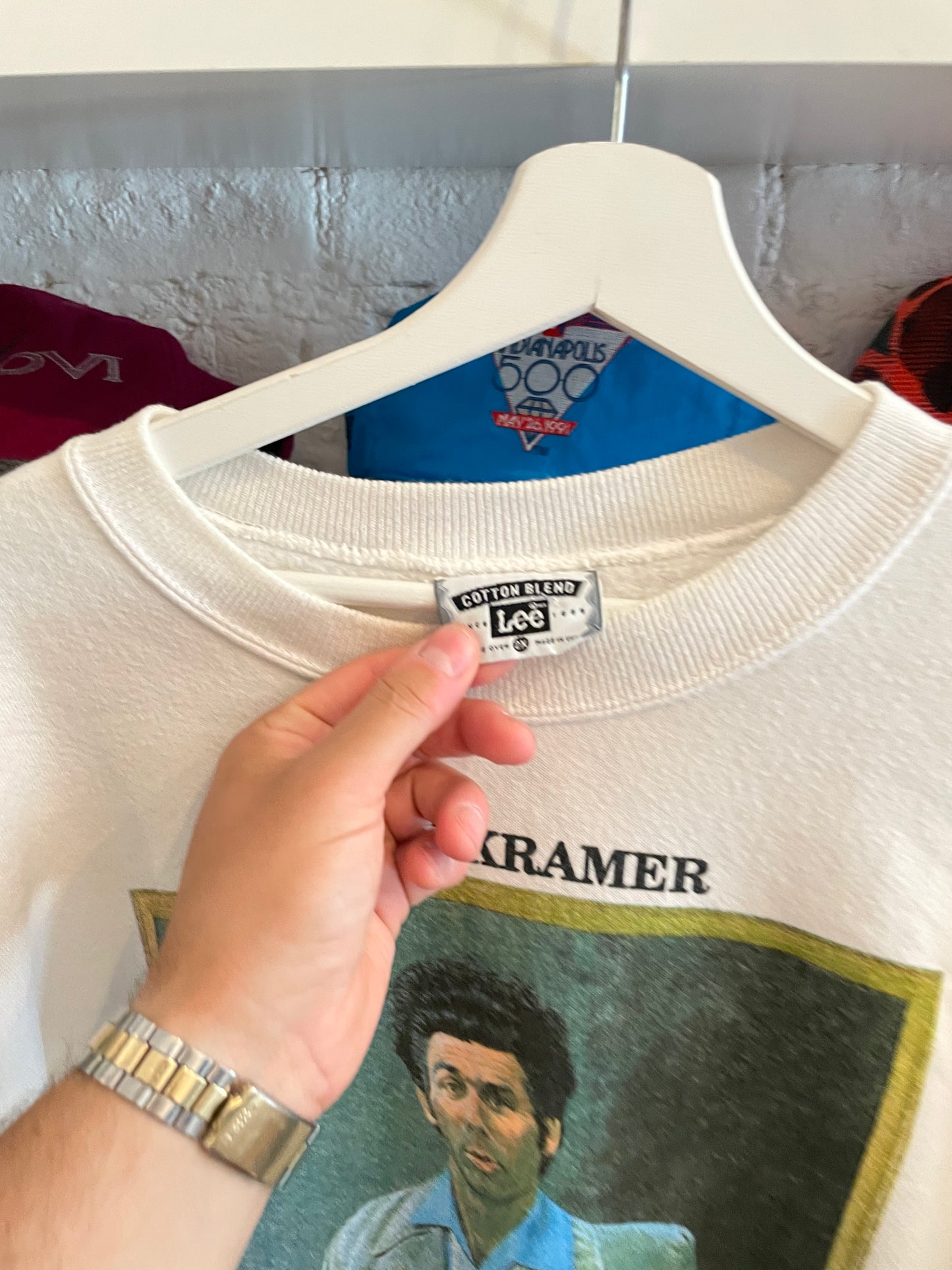 Vintage 1993 Seinfeld The Kramer Crewneck Size XXL