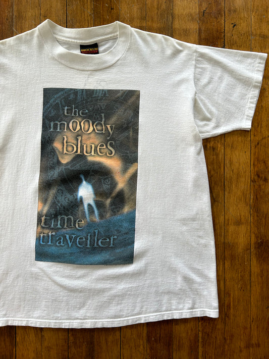 1995 The Moody Blues Time Traveler Tour T-Shirt. Size Medium