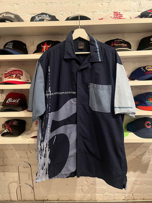 Y2K Fubu Button Up Size XL