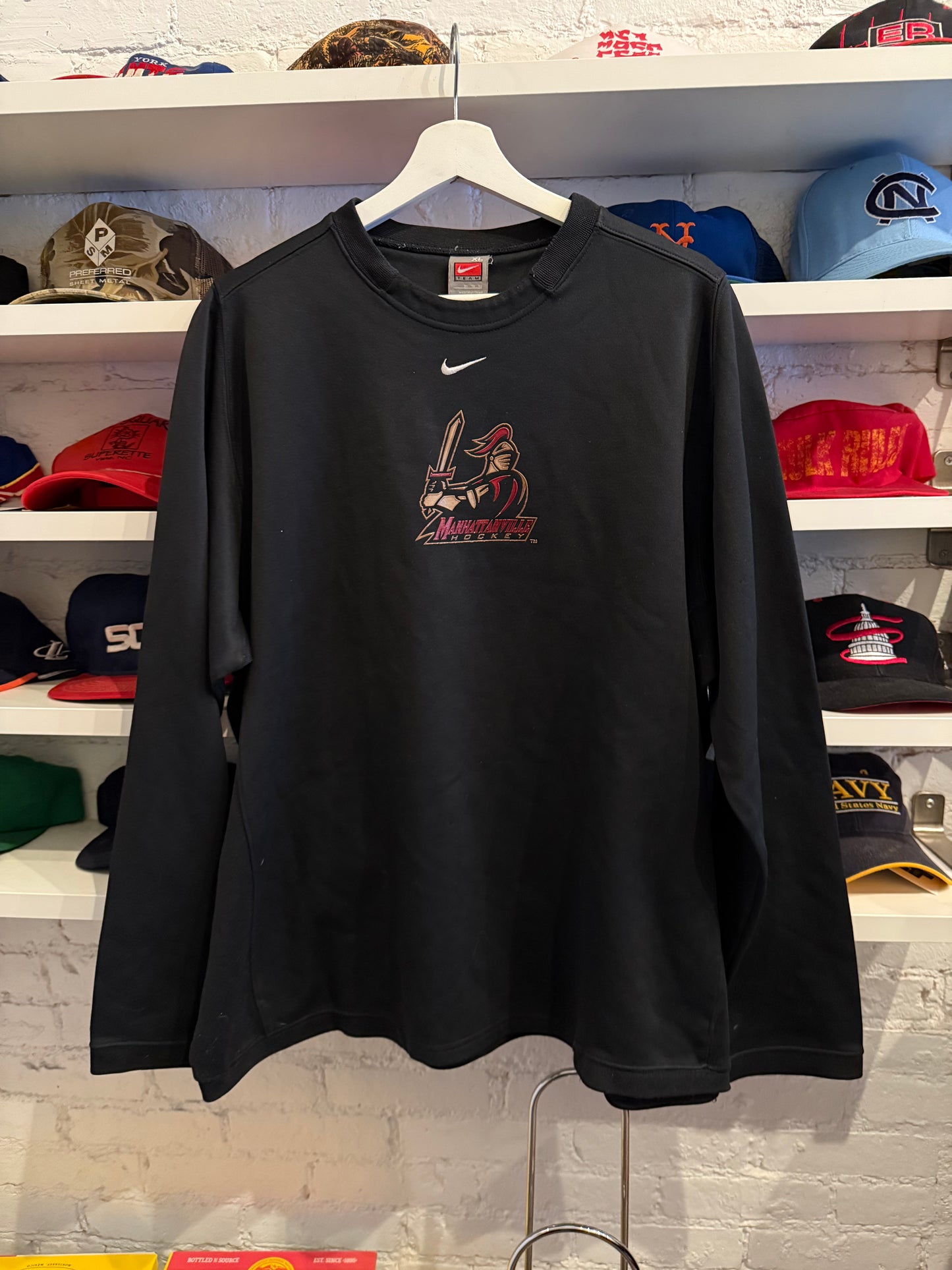Nike Manhattanville Hockey Crewneck Size XL