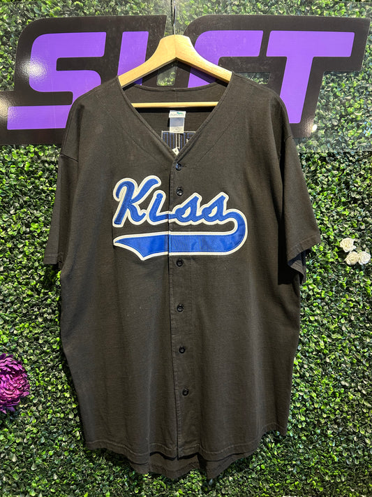 90s Kiss Ace Frehley Baseball Jersey. Size XL