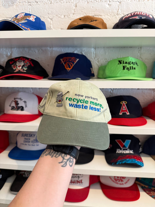 Vintage New York Sanitation Recycle Hat