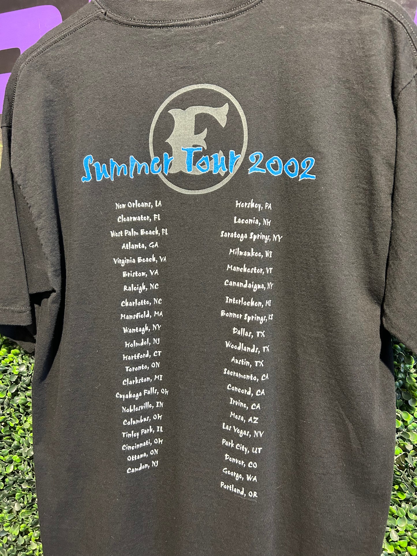 2002 Mellisa Etheridge Summer Tour T-Shirt. Size Large