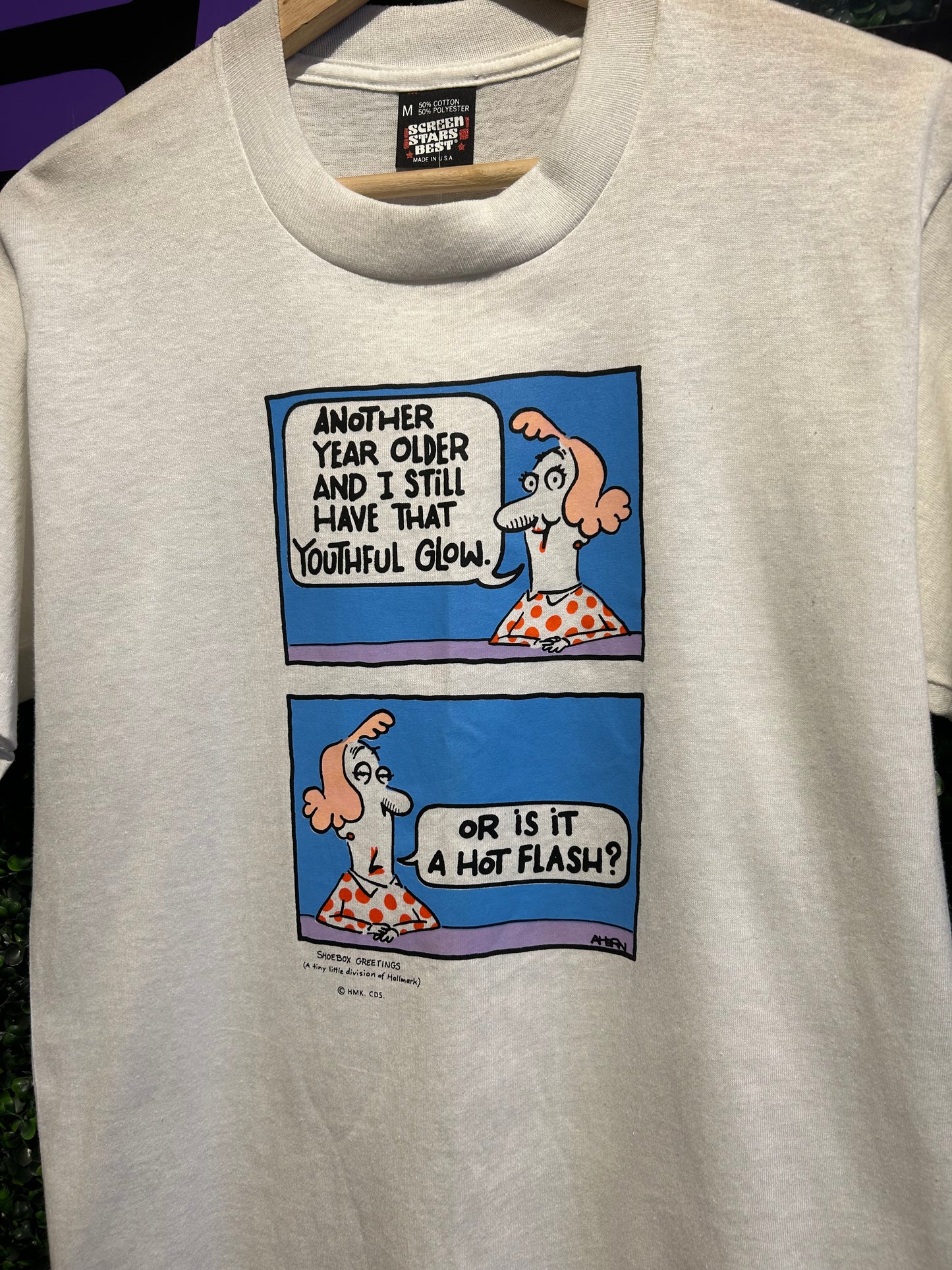 90s Hot Flash Comic T-Shirt. Size Medium