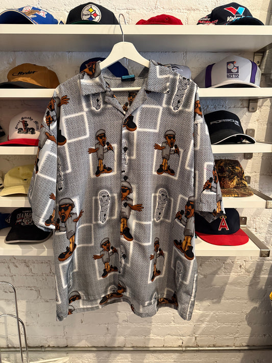 Y2K Seals Rapper Button Up Size XL