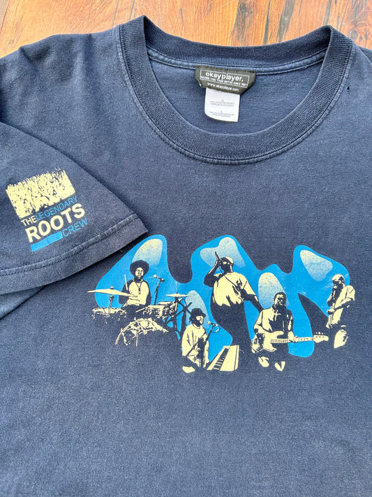 00s The Legendary Roots Tour Crew T-Shirt. Size L/XL