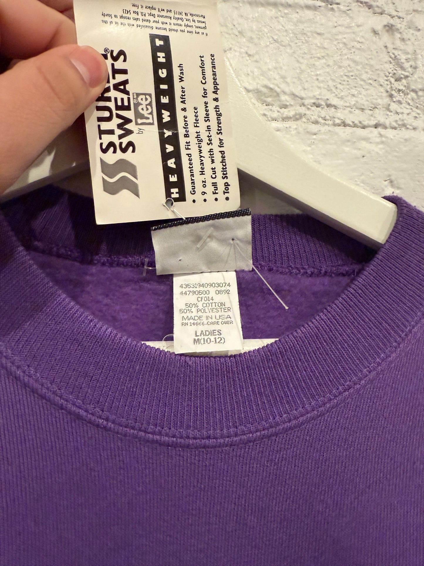 Vintage SLCT Stock NYC Big Apple Crewneck Size Medium