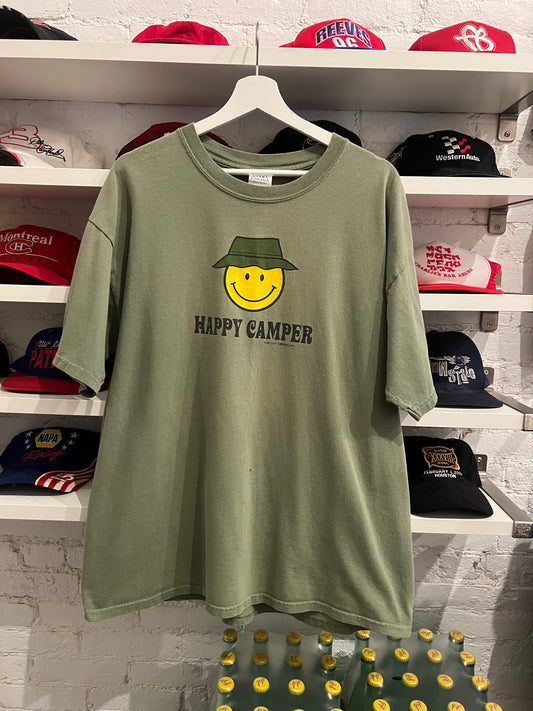 2001 Happy Camper T-shirt size XL