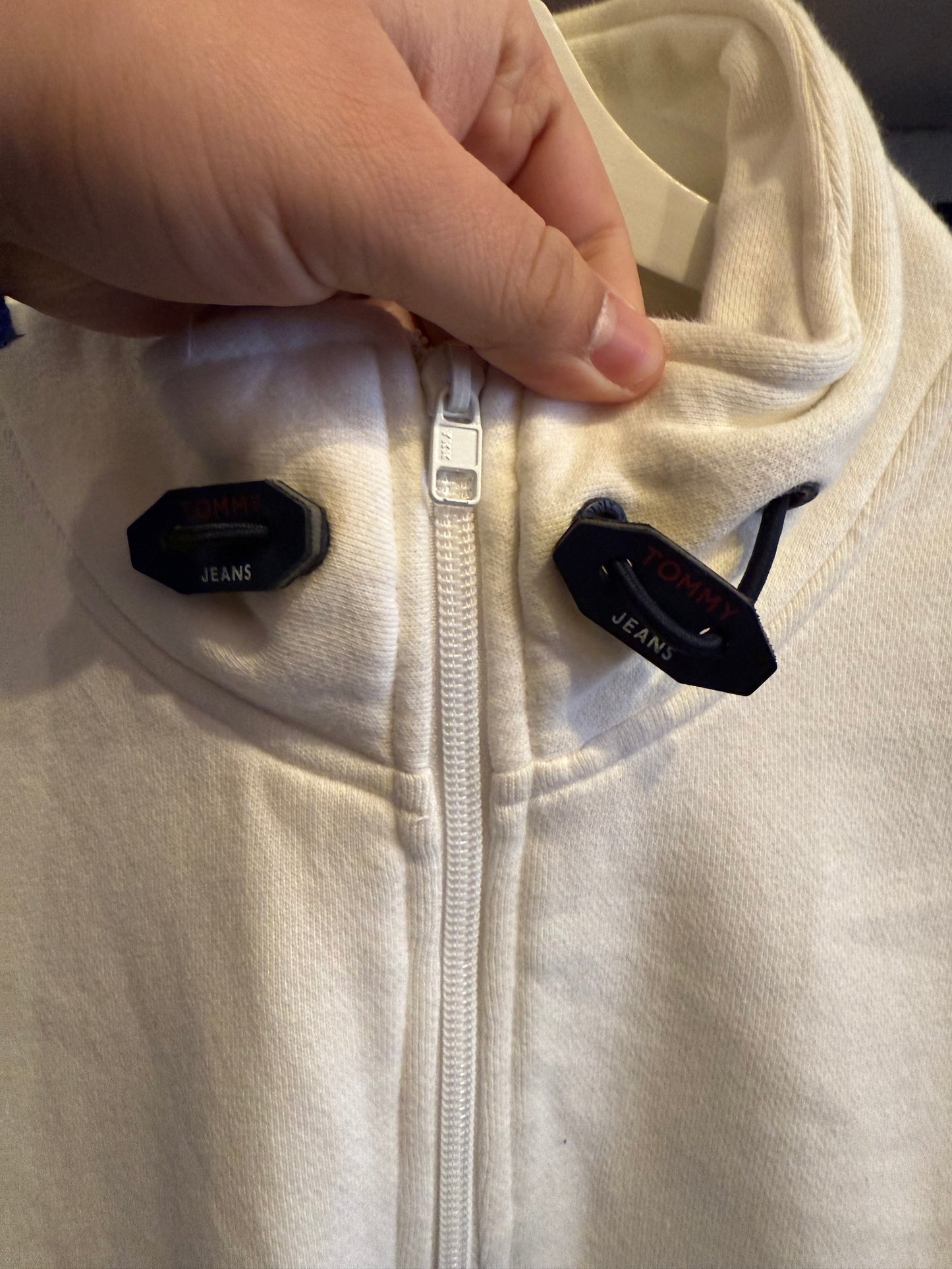 Vintage Tommy Jeans 1/4 Zip Pull Over Size Large