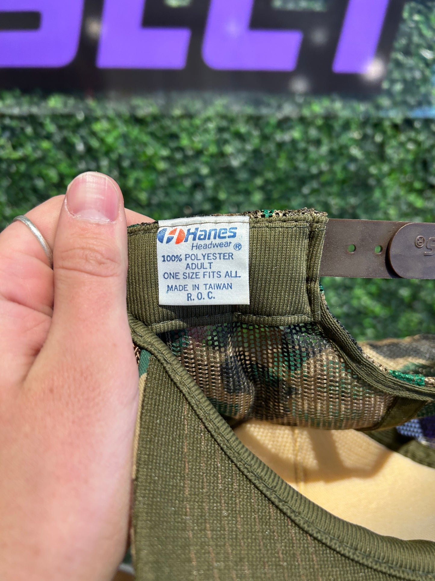 1985 Twelfth Night Camo Trucker Hat