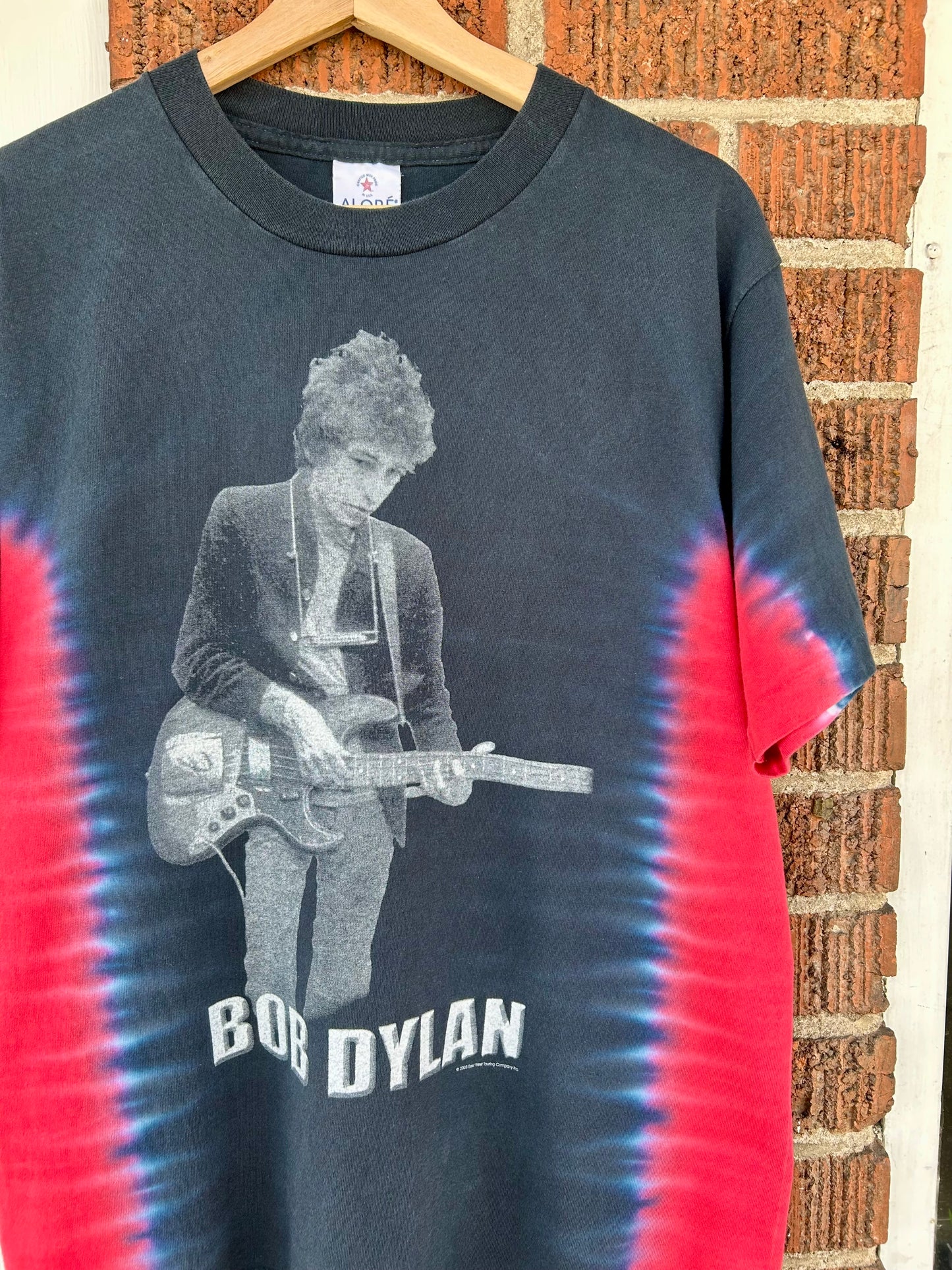 2003 Bob Dylan Summer 1991 Tour Tie-Dye T-Shirt. Size M/L