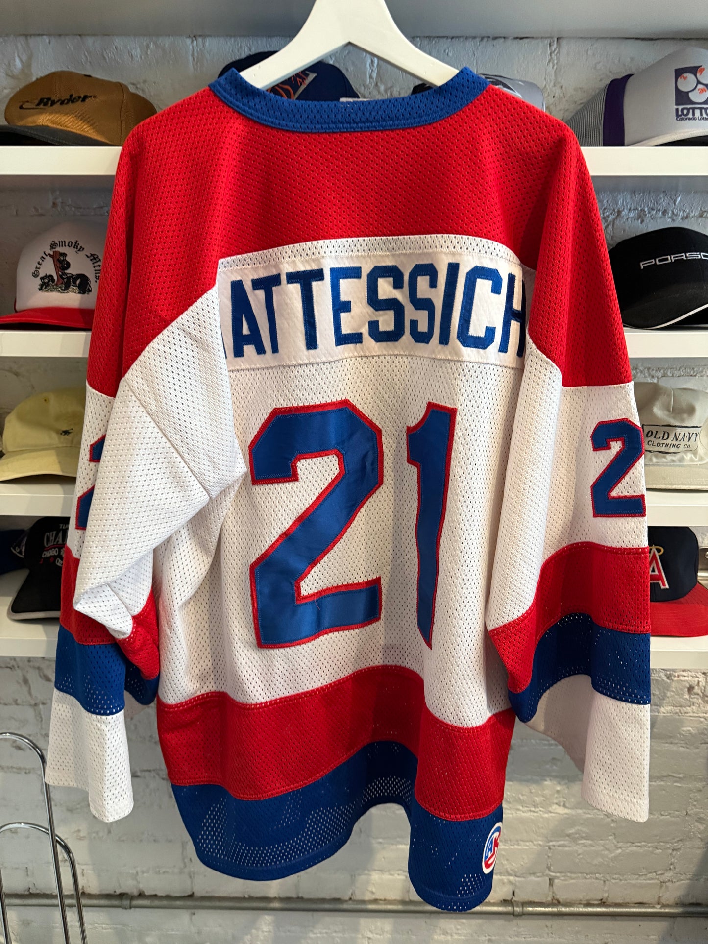 Vintage Winnipeg Jets Hockey Jersey Size XL