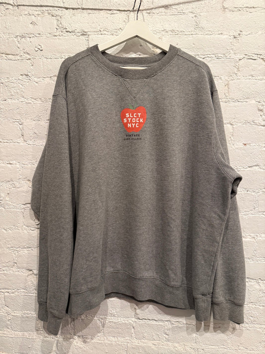 Vintage SLCT Stock NYC Big Apple Crewneck Size XL