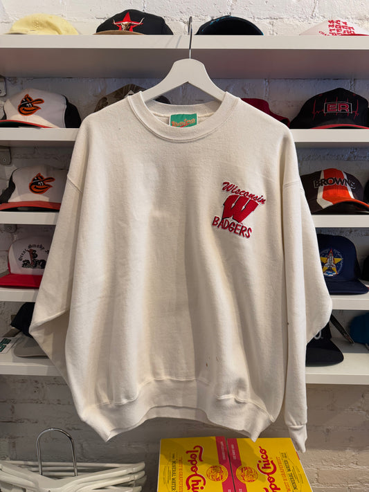 Vintage Wisconsin Badgers Crewneck Size XL