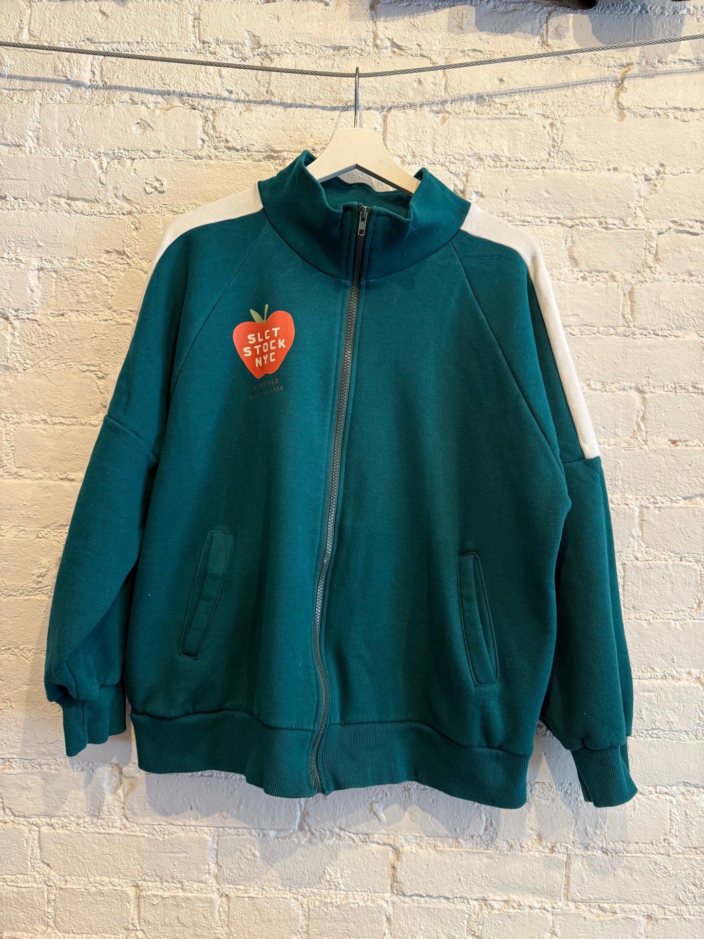 Vintage SLCT Stock Big Apple Jacket Size Large