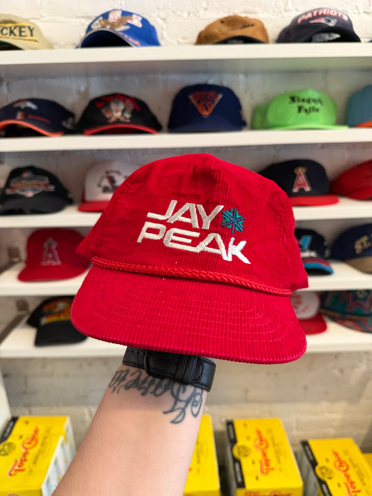 Vintage Jay Peak Corduroy Hat
