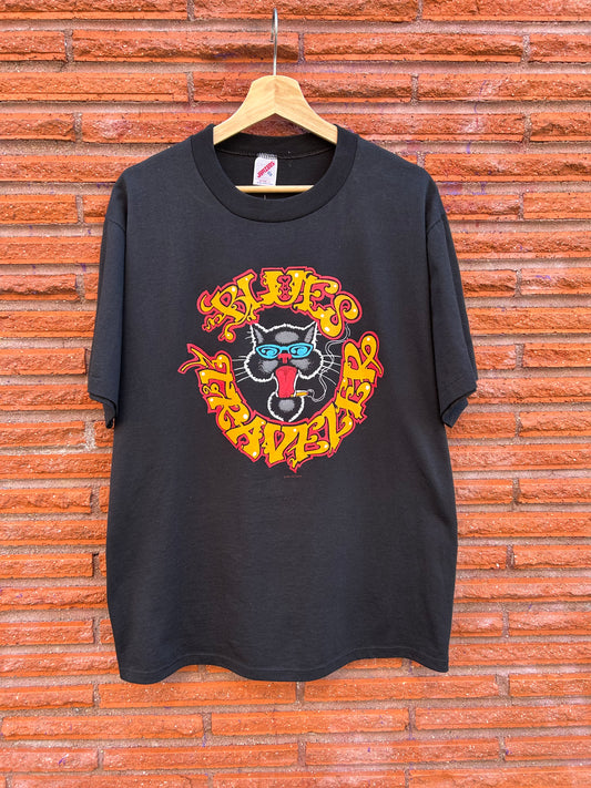 1990 Blues Traveler Tour T-Shirt. Size L/XL