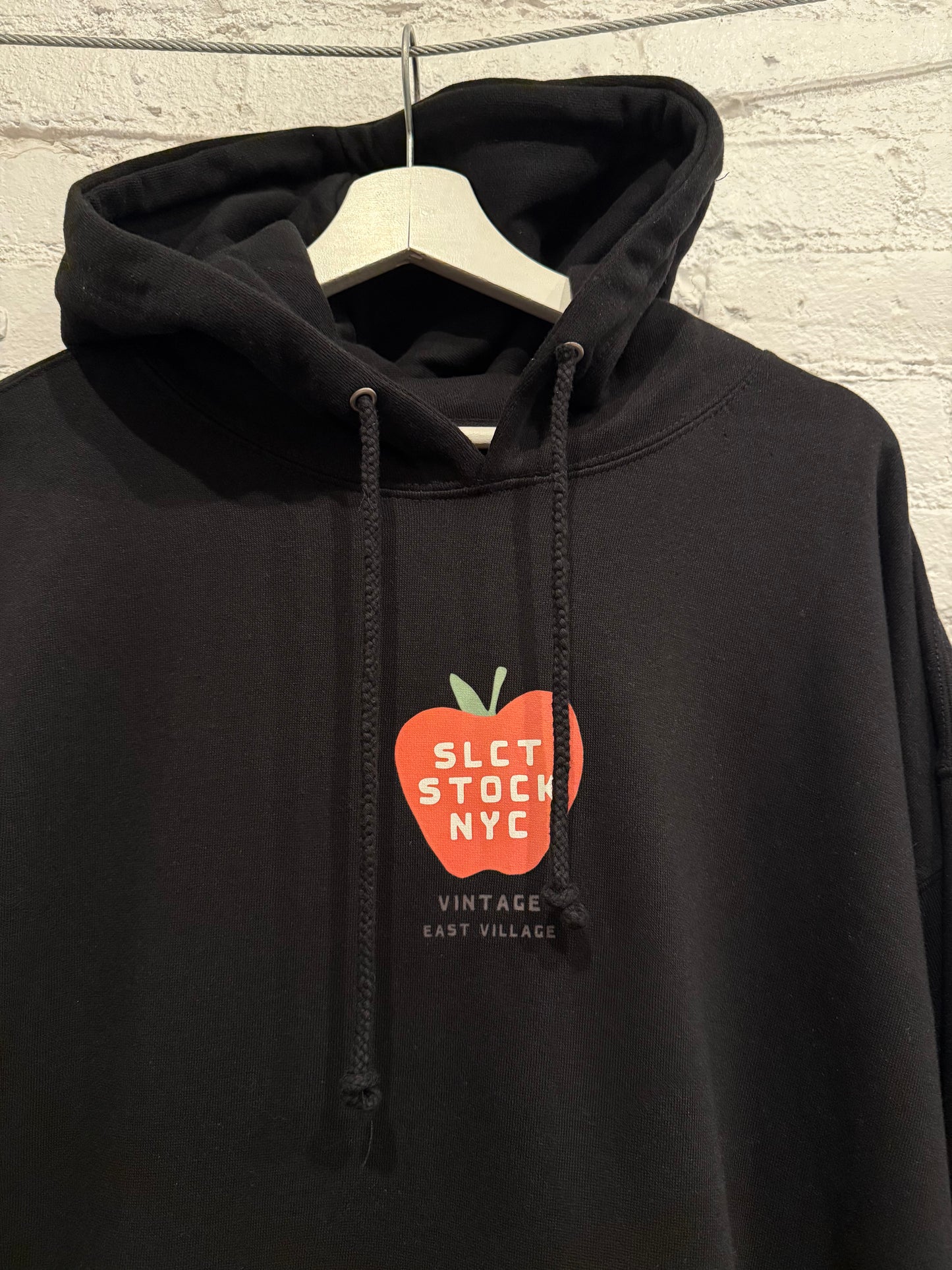SLCT Stock NYC Big Apple Black Hoodie