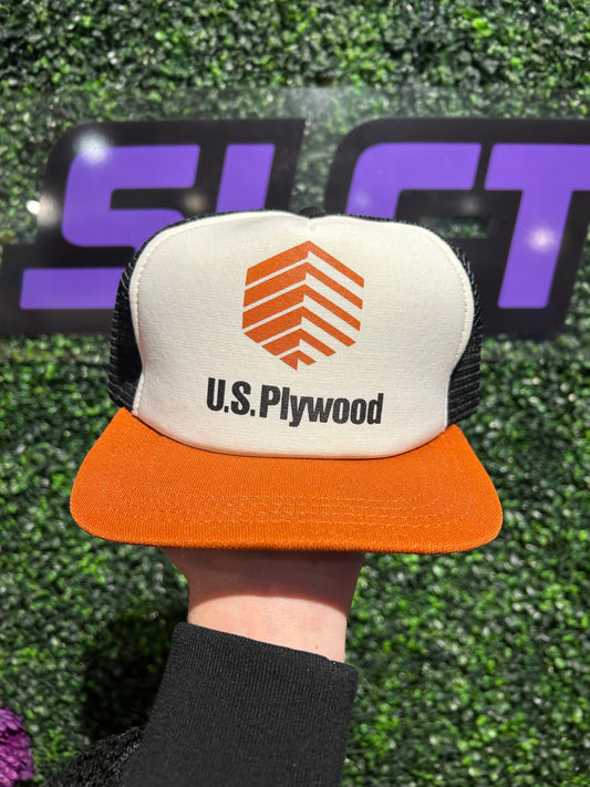 Vintage U.S. Plywood Trucker Hat