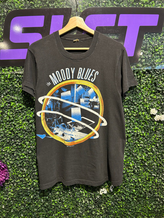 1986 The Moody Blues Live In Concert T-Shirt. Size Medium