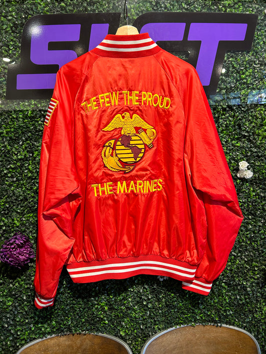 80s United States Marines Button-Up Jacket. Size XL