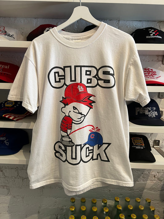 St. Louis Cardinals Suck T-shirt size L
