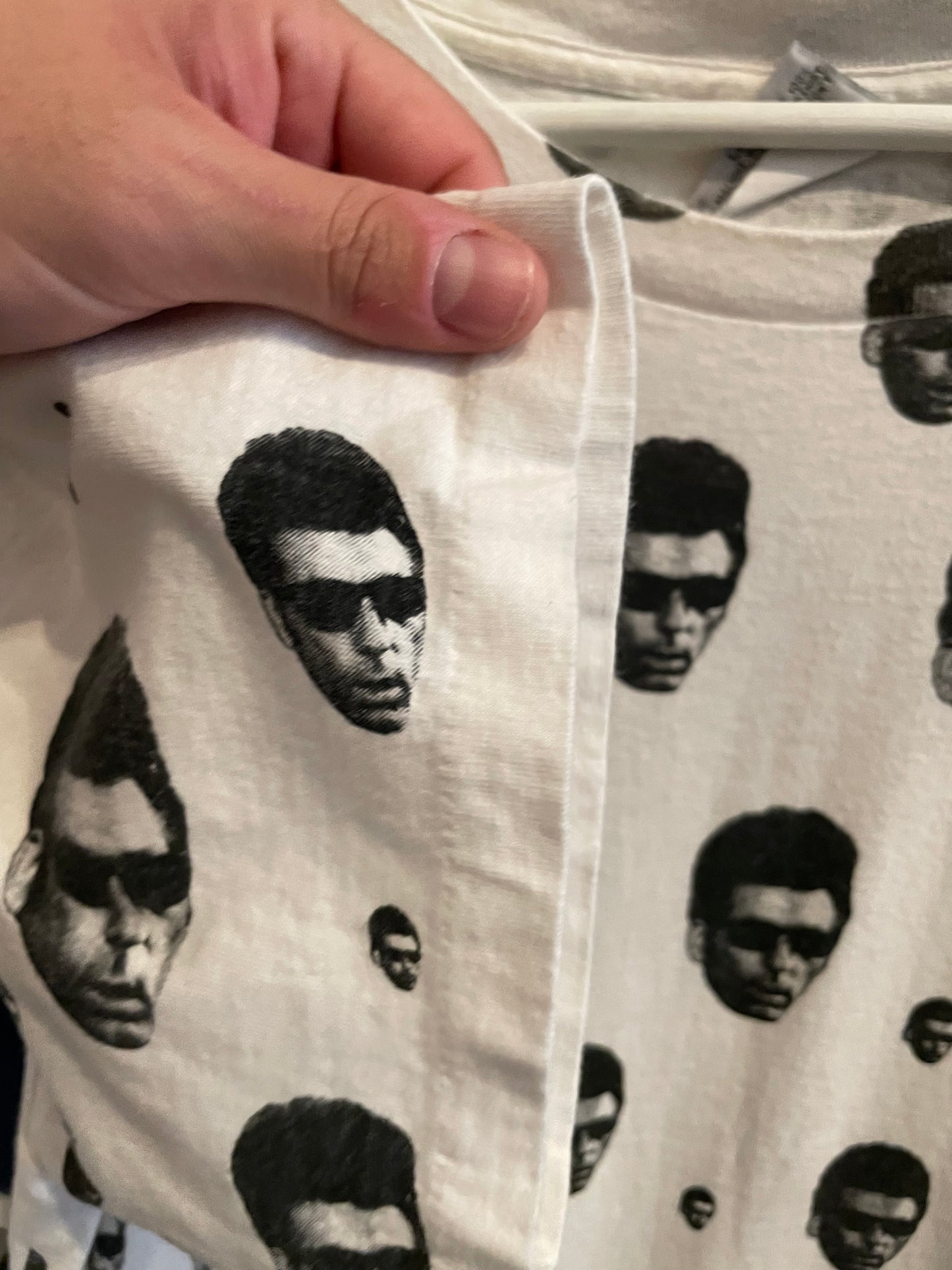 1993 Seinfeld Stanley Desantis Kramer All-Over Print T-Shirt Size L