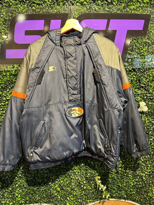 Vintage Denver Broncos Starter Jacket. Size Medium