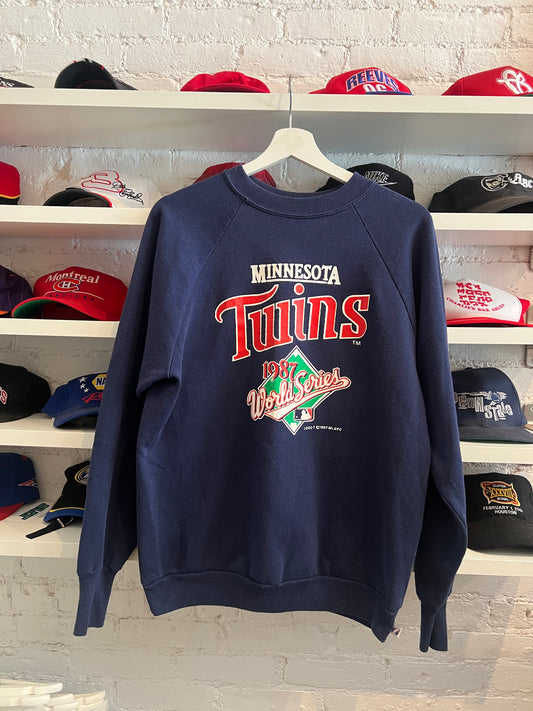 1987 Minnesota Twins World Series Crewneck size L