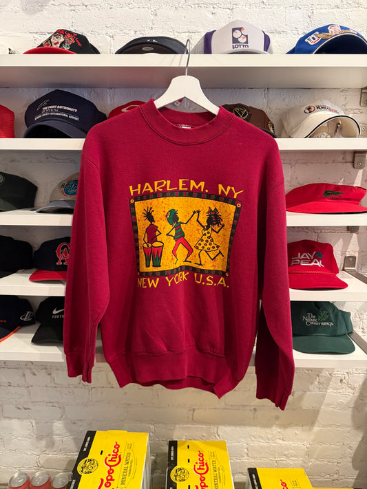 Vintage Harlem New York Crewneck Size Medium