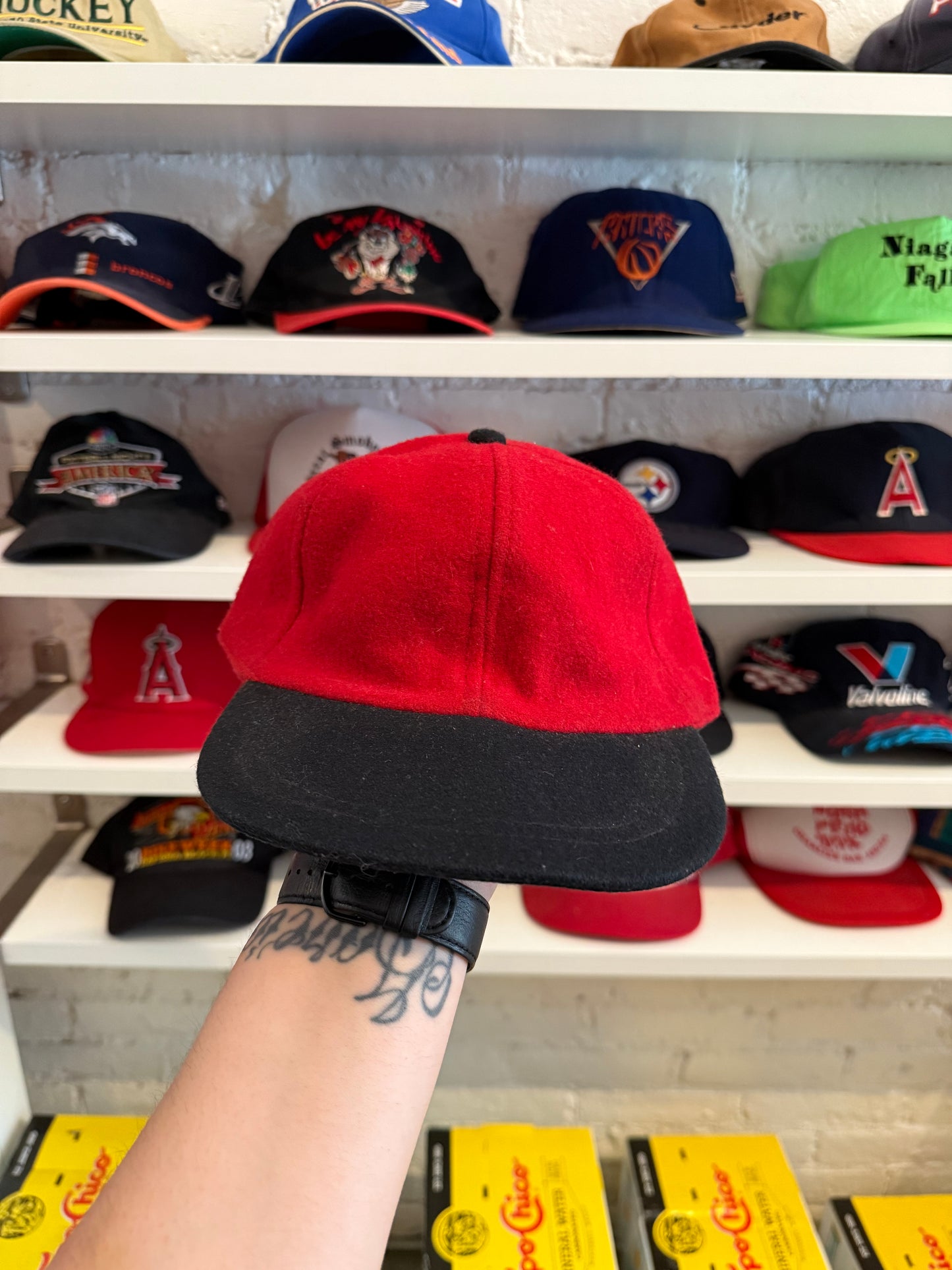 Vintage Blank Fleece Hat