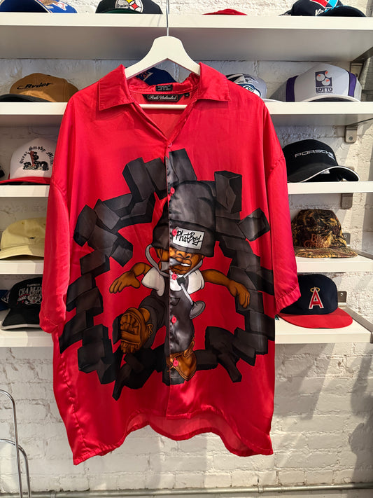 Y2K Phatboy Button up Size 2XL