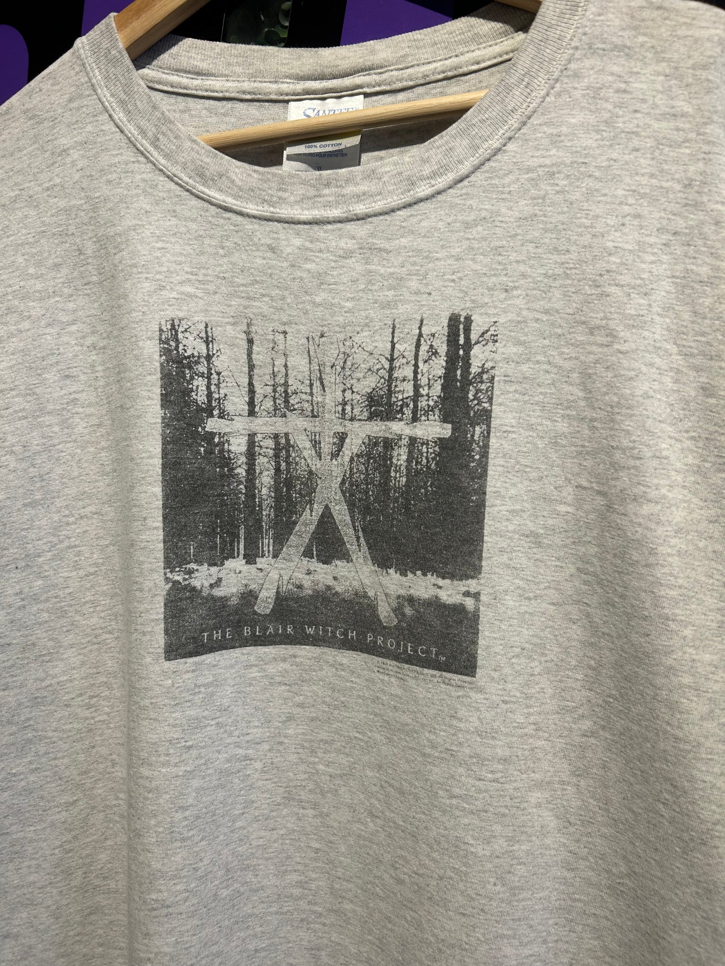 1999 The Blair Witch Project Movie-Promo T-Shirt. Size XL
