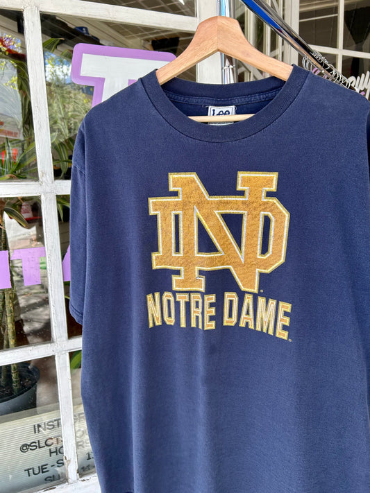 90s Notre Dame T-Shirt. Size XL