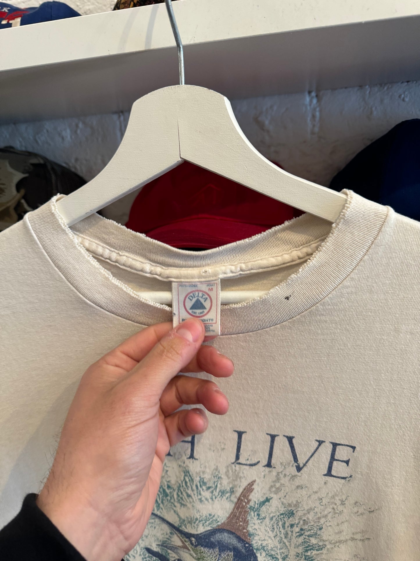 Vintage Fish T-Shirt Size Medium