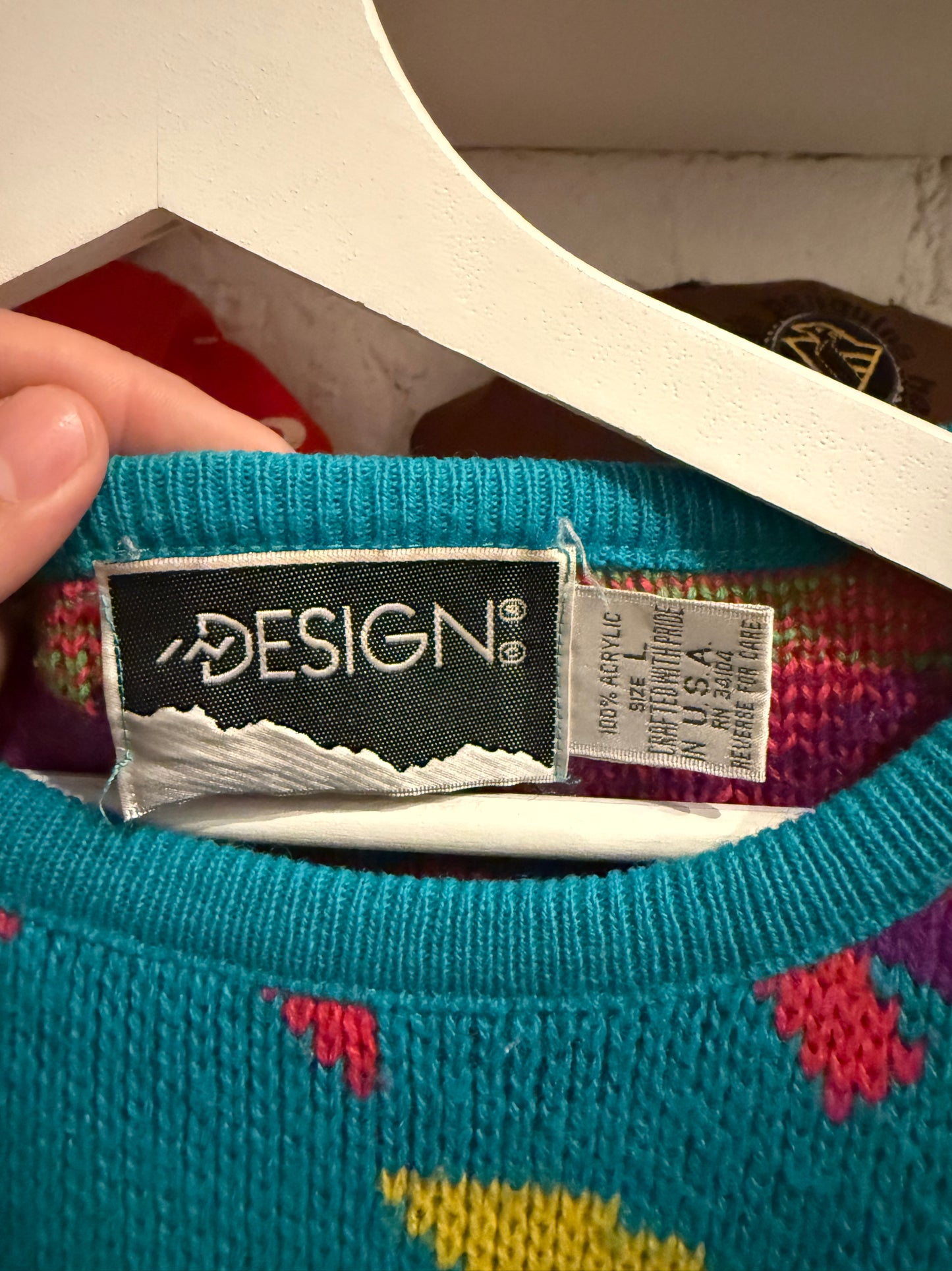 Vintage Knit Sweater Size Large