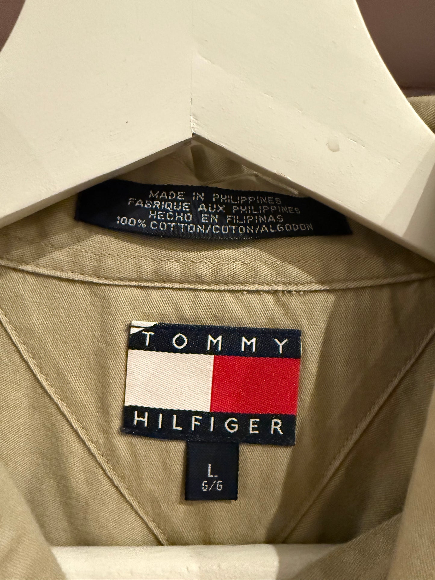 Tommy Hilfiger Crest Button Up Size XL