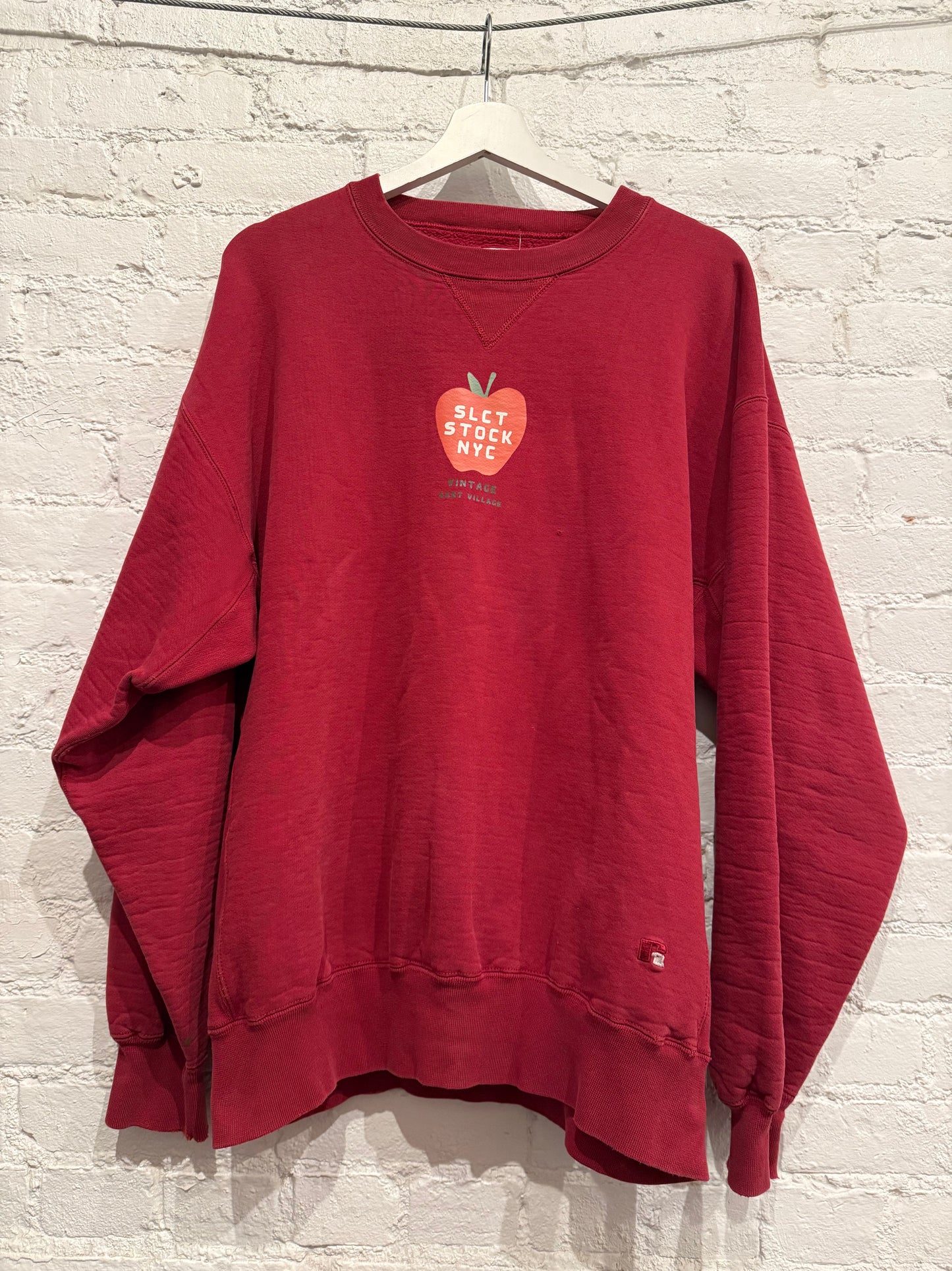 Vintage SLCT Stock NYC Big Apple Crewneck Size XL