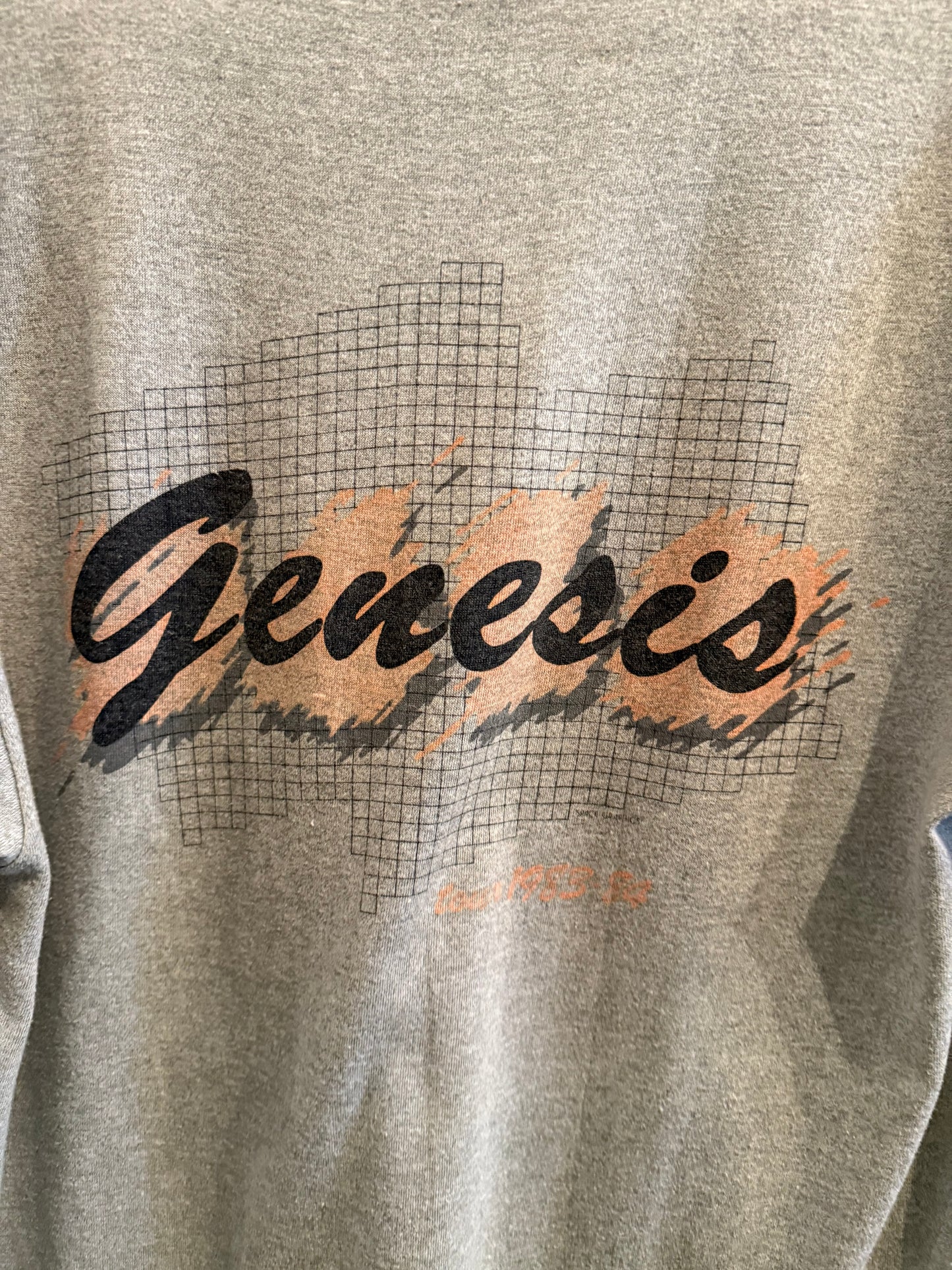 1984 Genesis Tour T-Shirt Tagged Size XL Fits Large