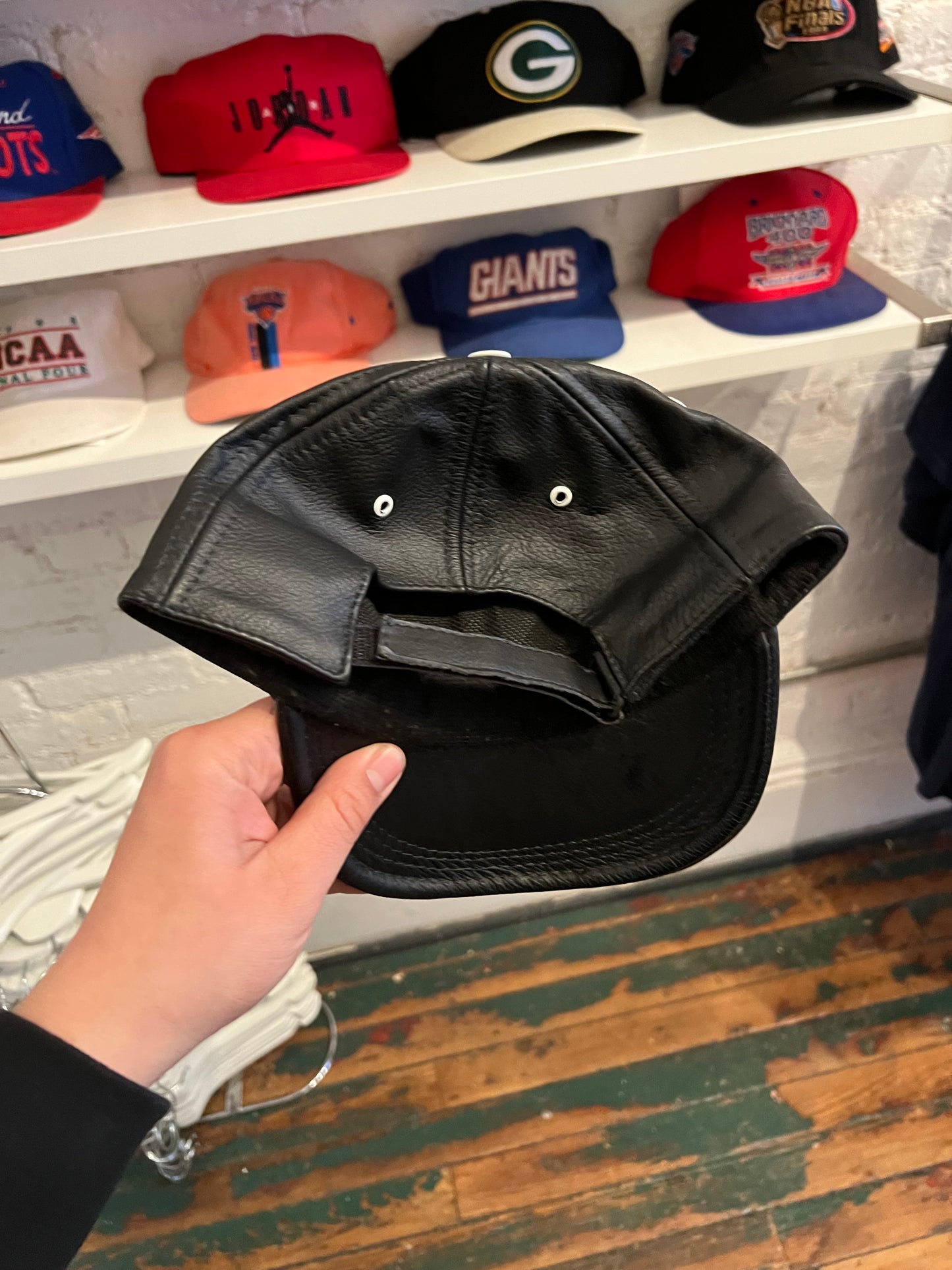 Bootleg Air Jordan Leather Hat