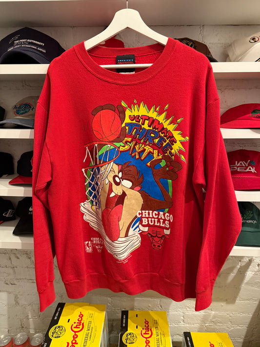 1993 Chicago Bulls Taz Crewneck Size XL