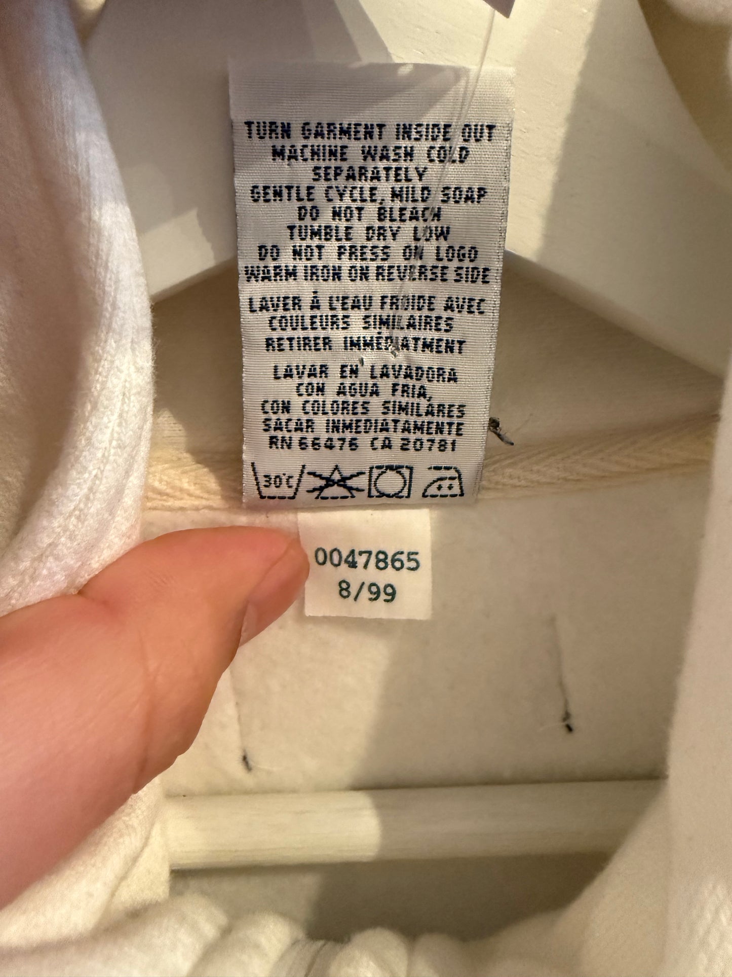Vintage Tommy Jeans 1/4 Zip Pull Over Size Large