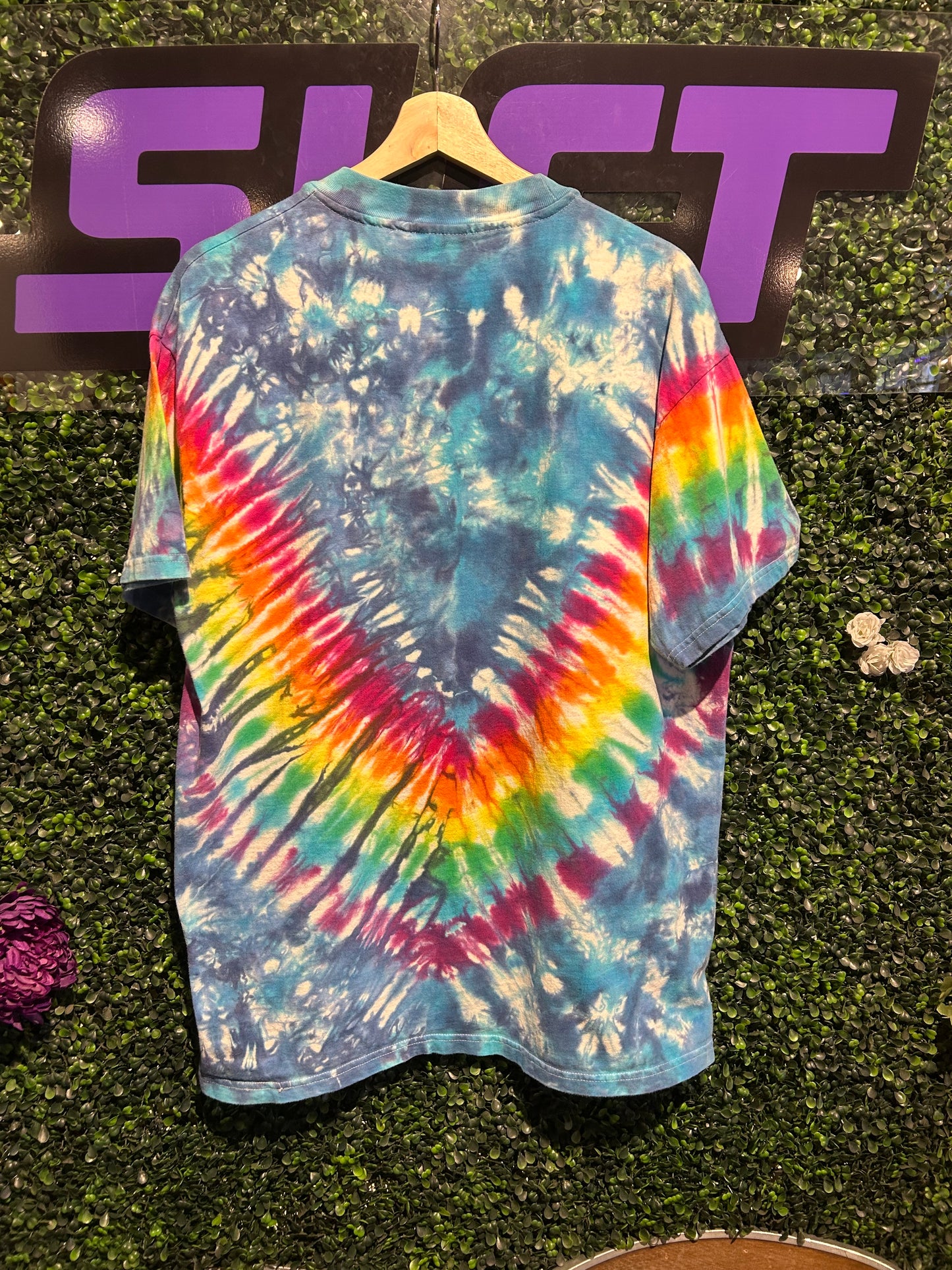 1998 Narcotics Anonymous New Possibilities Wizard Tie-Dye T-Shirt. Size Large