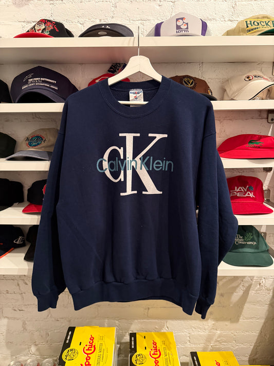 Vintage Bootleg Calvin Klein Crewneck Size Large