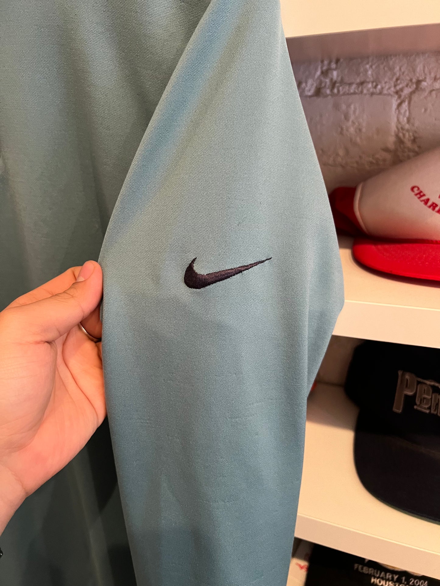 Nike 1/4 Zip Up Pull Over size M