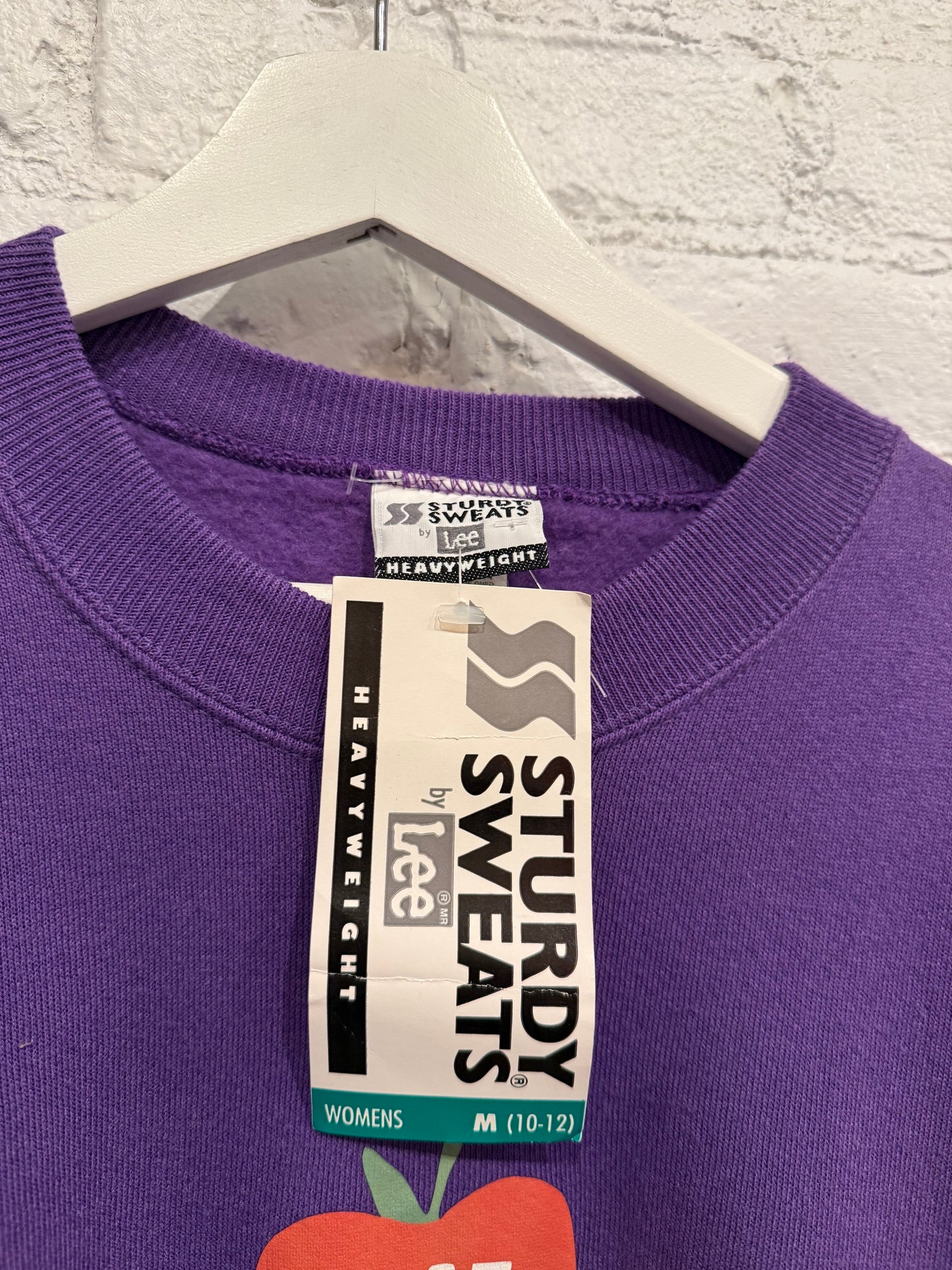 Vintage SLCT Stock NYC Big Apple Crewneck Size Medium
