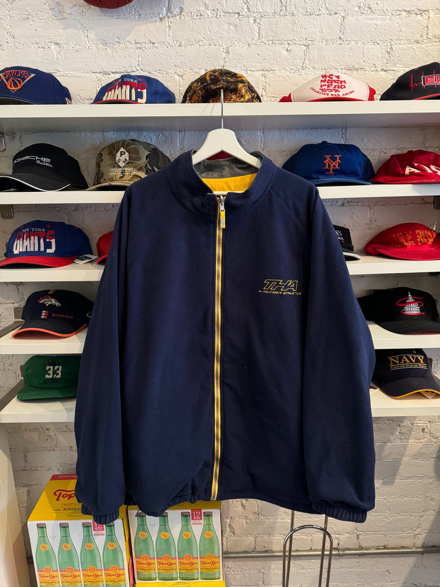 Vintage Tommy Hilfiger Reversible Fleece Size XXL