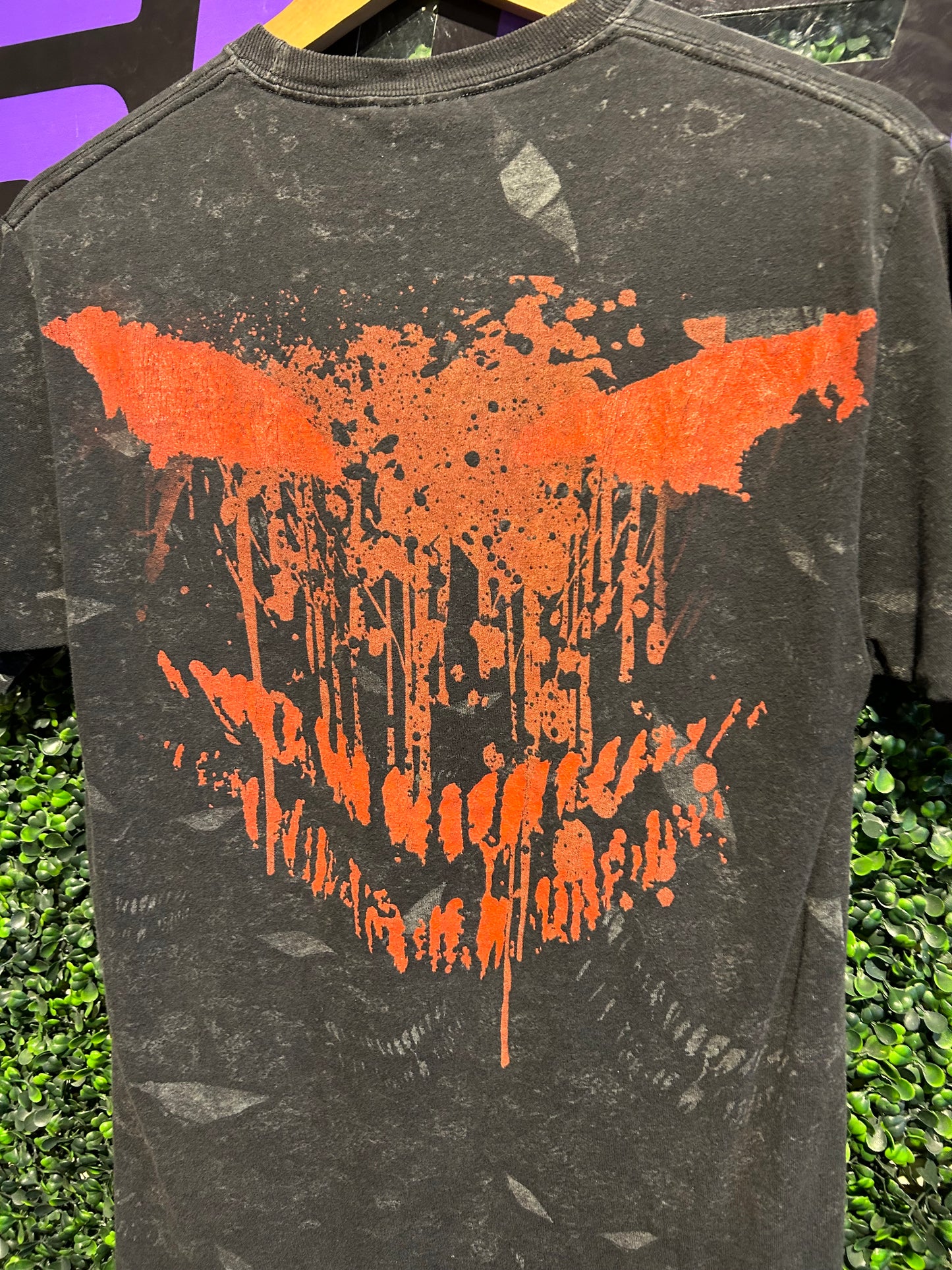 00s Disturbed AOP T-Shirt. Size Small