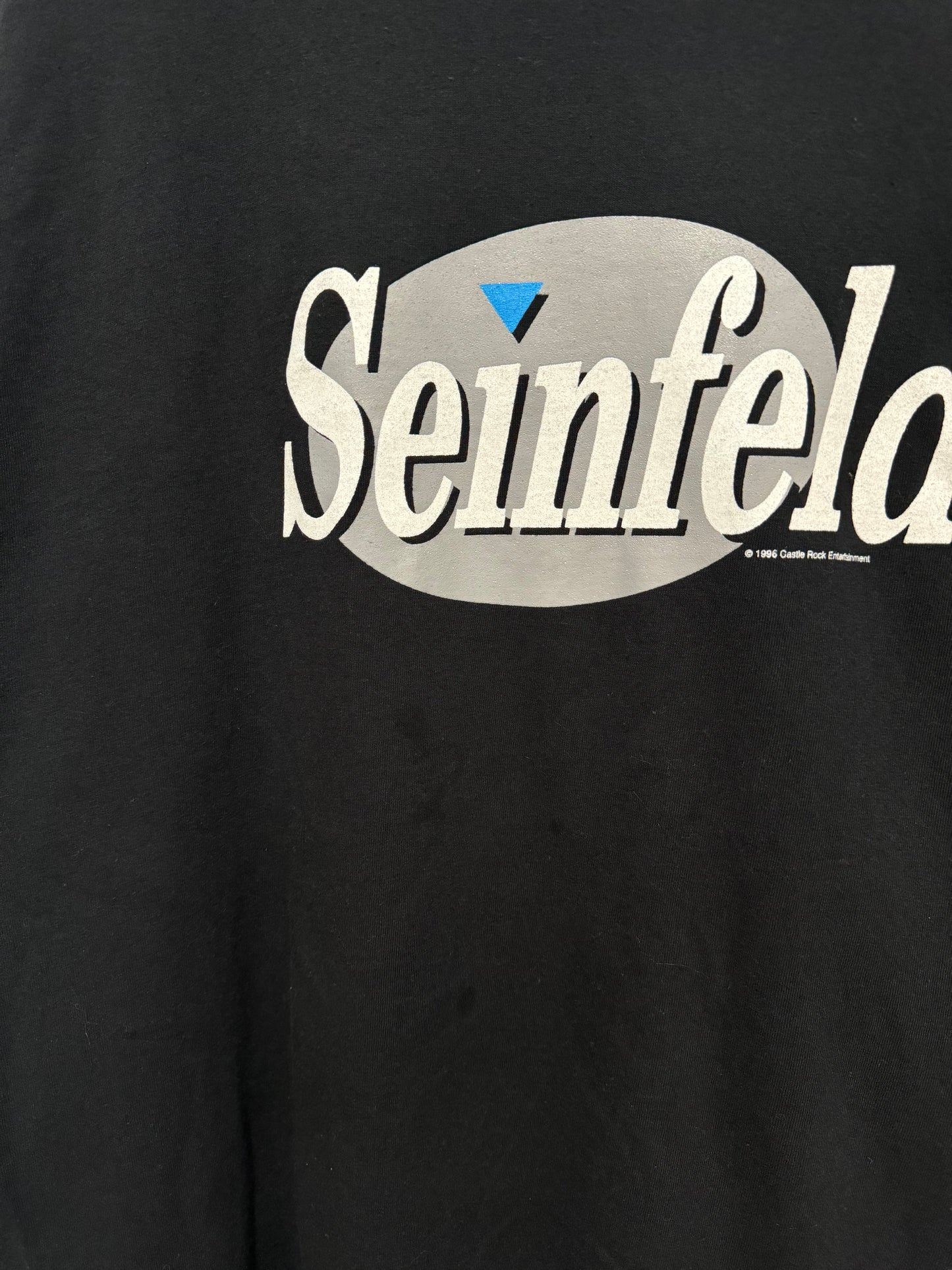 Vintage Seinfeld Logo T-Shirt Size XL/XXL